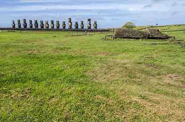 54 - Chile - isla de Rapa Nui o Pascua - Ahu Tongariki